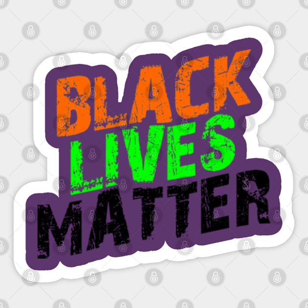 Black Lives Matter Sticker by Happy Asmara